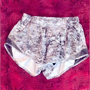 Women's lululemon Gray Patterned active Shorts